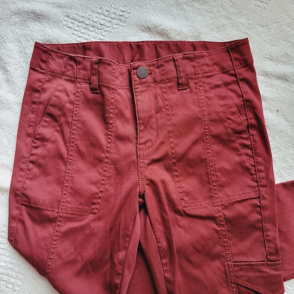 CAbi Burgundy Skinny Pants - Picture 5 of 13